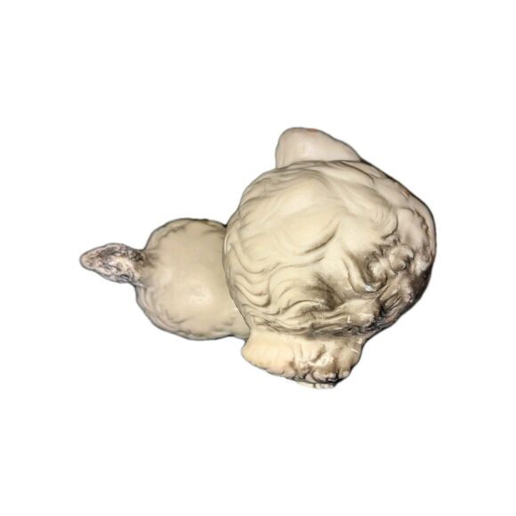 Vintage Squeaky Dog Toy Puppy Sun Rubber Company 1950’s Black White Swivel Gift - Picture 5 of 6